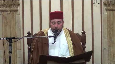 تلاوة القارئ رياض الجزائري بمسجد علي بن ابي طالب