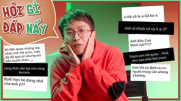 Q&A cá nhân #5: Hale tiết lộ ngày ra MV NGƯỜI TRONG VĂN PHÒNG 3| NTVP