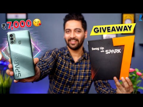 Download Tecno SPARK 7 - Unboxing & Hands On | 6000 mAh | 16MP Camera | 6.5" Display | Under 7000😘