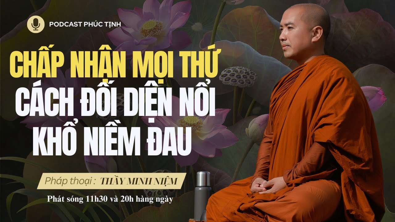 Chấp Nhận Mọi Thứ và Cách Đối Diện với Nổi Khổ Niềm Đau | Thầy Minh Niệm | Phúc Tịnh