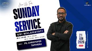 Ibadah Raya 1 || 21/06/2026 || Pdt. Christofer Tapiheru screenshot 4