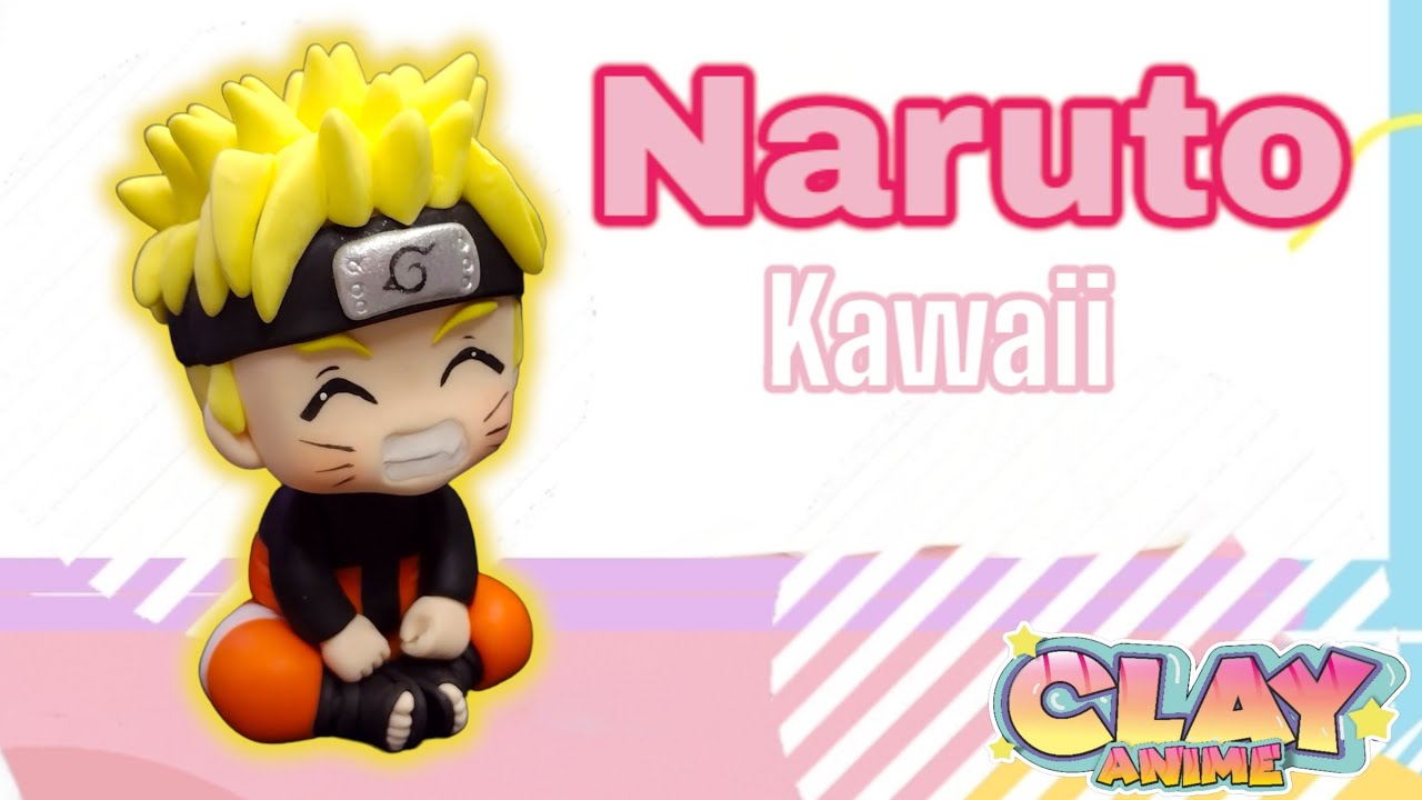 Naruto kawaii porcelana fria| lidia Aguilar | Clay anime