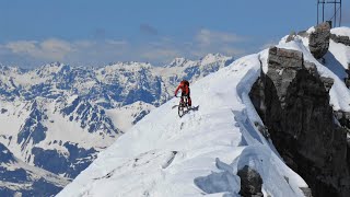 Punta degli SPIRTITI - GEISTERSPTIZE 3467mt  MTB Ghiacciaio dello Stelvio