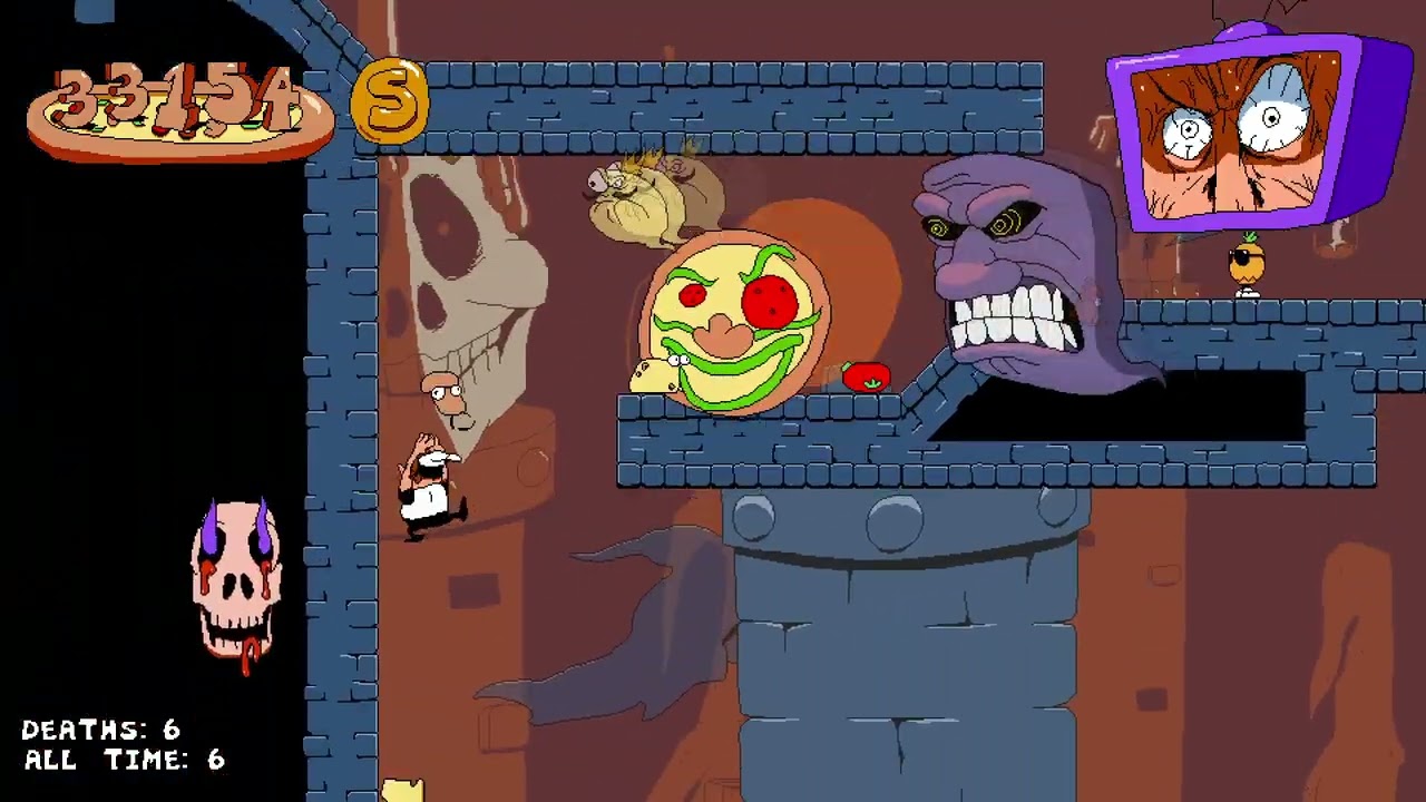 Pizza Tower Pizza Scare Lap 10