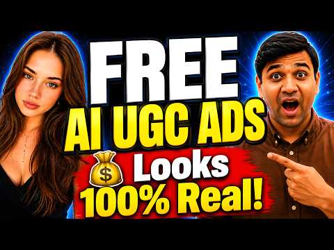 How to Create AI UGC Ads for FREE That Look 100% Real & Go Viral