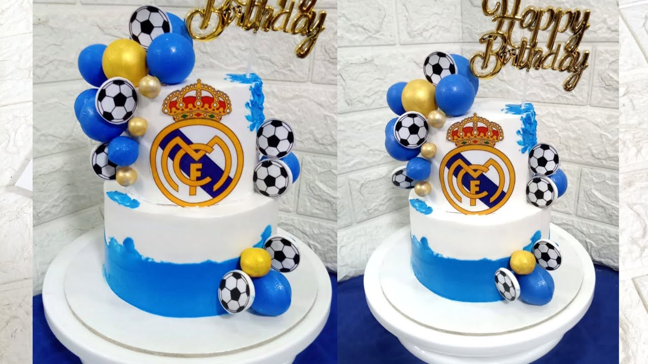 تورتة عيد ميلاد ابنى وسر الكريمة المتماسكه