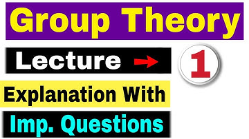 #1 Group Theory | Imp. Questions | CSIR NET/Gate/iit JAM/ Master Cadre/DSSSB/KVS/NVS/HTET/B.Sc/M.Sc
