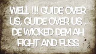 Video thumbnail of "Guide over us lyric video"