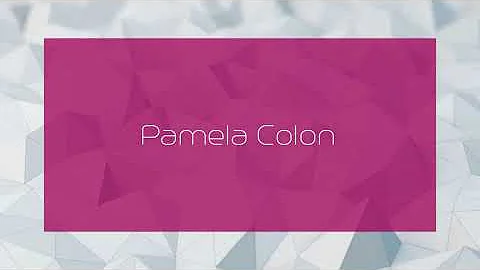 Pamela Colon - appearance