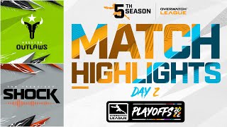 Houston @OutlawsOW vs @sanfranciscoshock | Playoffs Highlights | Day 2