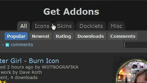Rocketdock Icons Tutorial