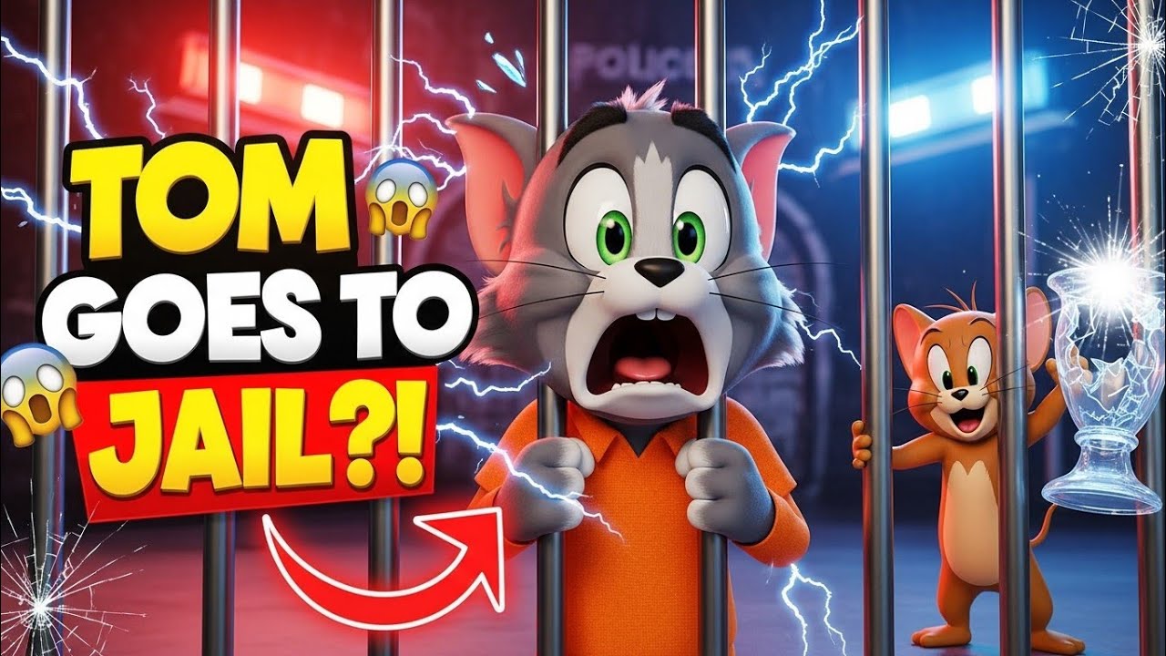 One Mistake Changed Everything… Tom Goes To Jail?! 😱 | 3D Cartoon Tom And Jerry Full Episode