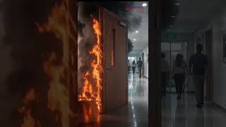 What protects a building when fire breaks out?