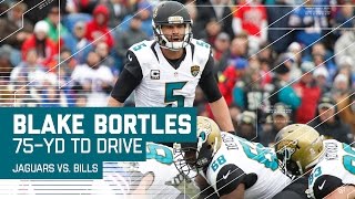 Famous Blake Bortles' 75-Yard Opening Drive TD! | Jaguars vs. Bills | NFL Wealth