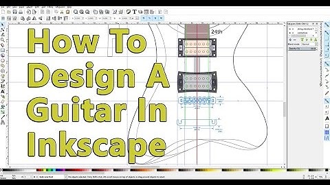 Guitar Design With Inkscape