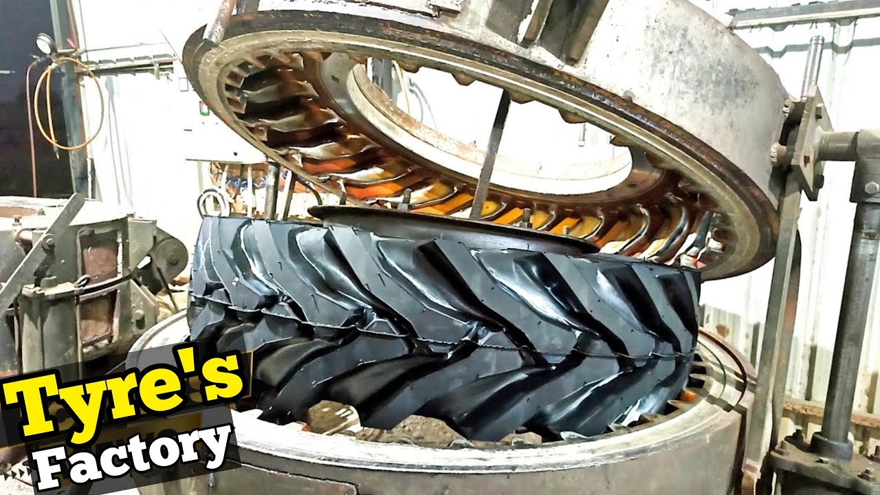 देखिये फैक्ट्री में टायर कैसे बनते है ? how tyres are made in hindi