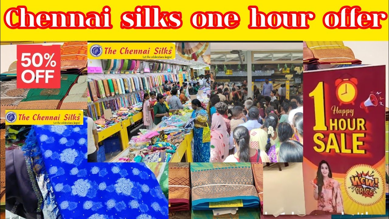 சென்னை சில்க்ஸ் ஒரு மணி நேரம் ஆஃபர் #chennaisilks