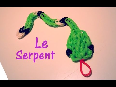 Vidéo: Comment Tisser Un Serpent Avec Des élastiques