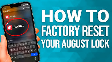 Zo zet u uw August Smart Lock terug naar de fabrieksinstellingen: Stapsgewijze resethandleiding!