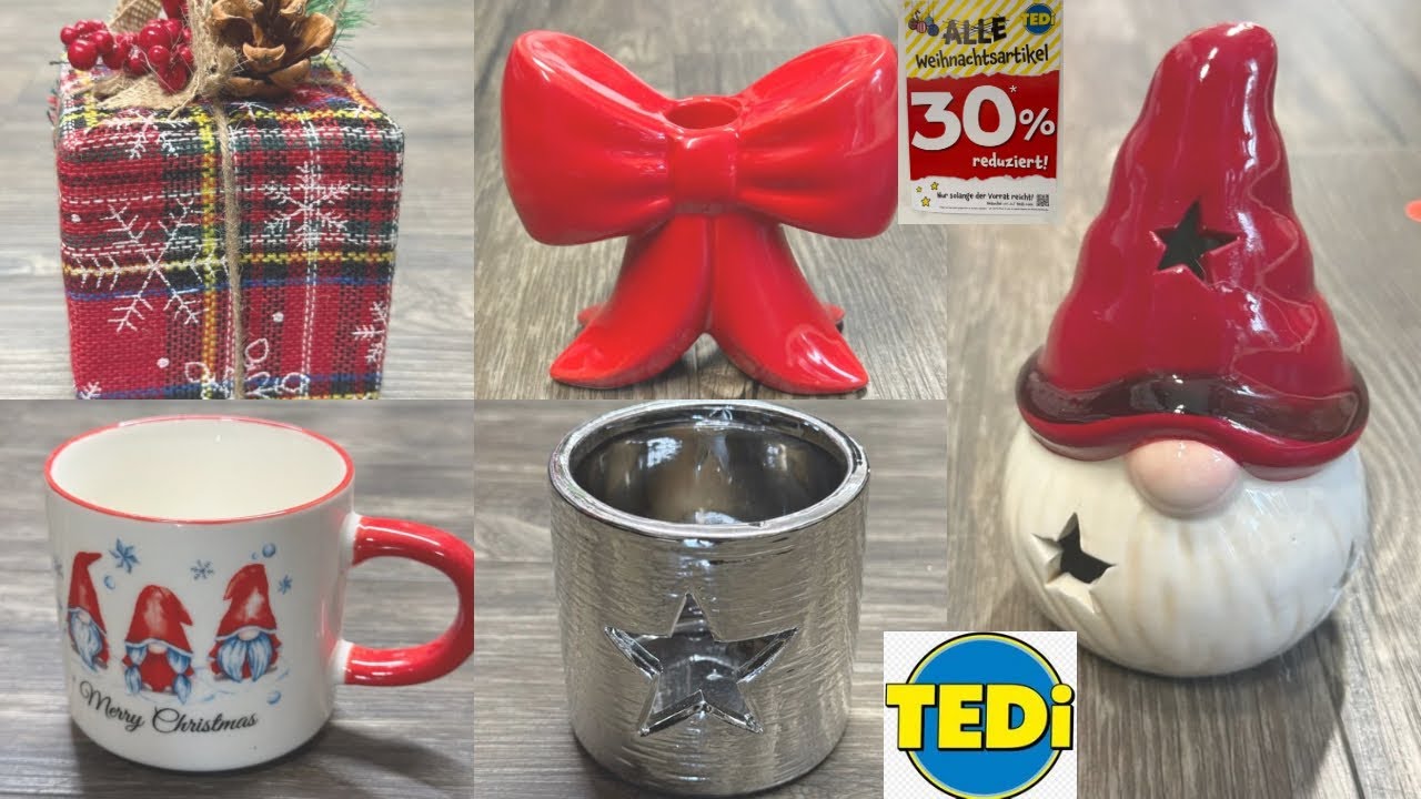 ☃️🎄 30% AUF WEIHNACHTSDEKO BEI TEDI 🎄❄️