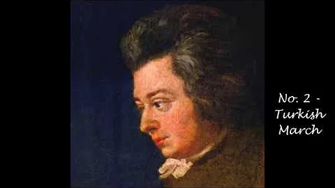 Was waren Mozarts bekanntesten Stücke?