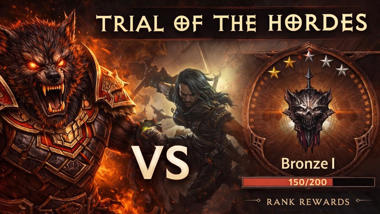 Diablo Immortal | Werewolf Druid | Meta Builds Weren’t Ready for HELLHOWL | Trial of the Hordes Test