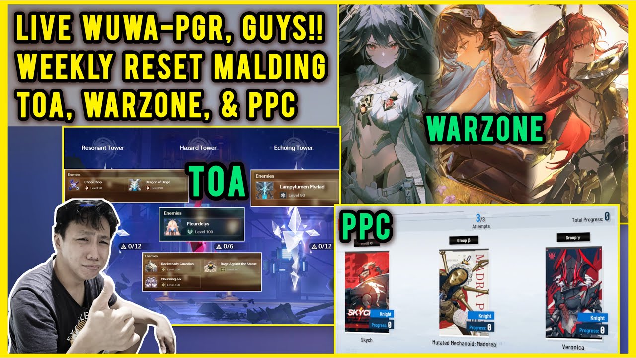 WUWA & PGR X DMC Collab Live Weekly Reset, Gas