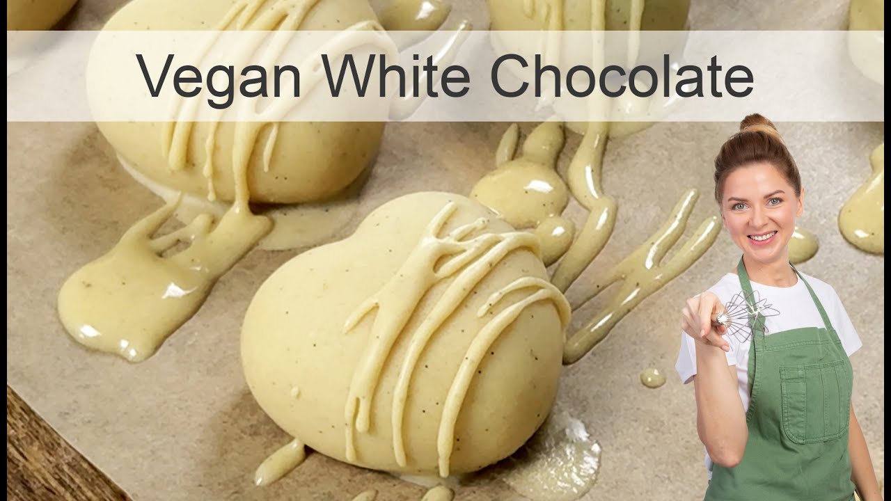 How to Make Vegan White Chocolate (with the BEST texture!) | Keto and Dairy-free