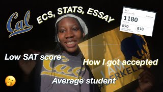 HOW I GOT INTO UC BERKELEY| STATS, EXTRACURRICULARS + MORE