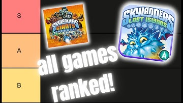 Ranking Every Skylanders Game EVER