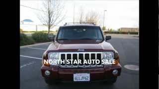 2007 JEEP COMMANDER  4X4 FLEXFUEL  7 SEATS  BY NORTH STAR AUTO SALE