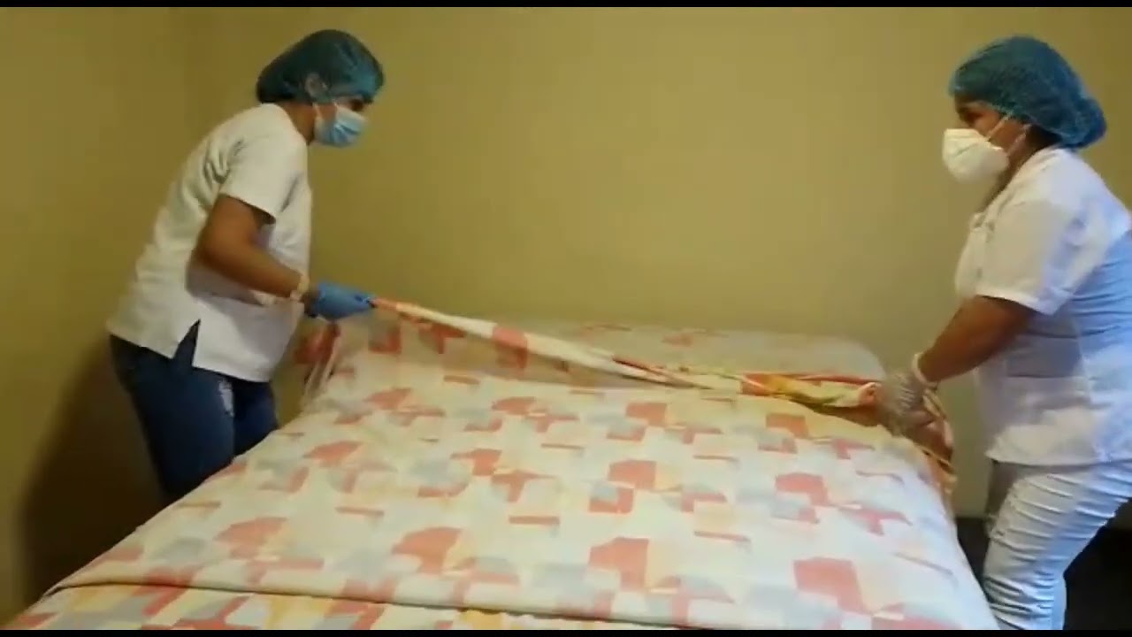TENDIDO DE CAMA TÉCNICA CERRADA - YouTube