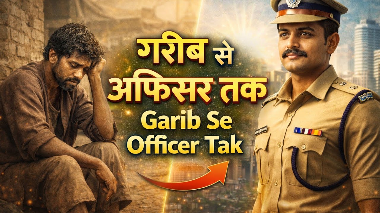 Garib Se Officer Tak 😢🔥 | Sacchi Mehnat Ki KahaniRone Wala Bachcha Bana Officer! 😭➡️👮‍♂️