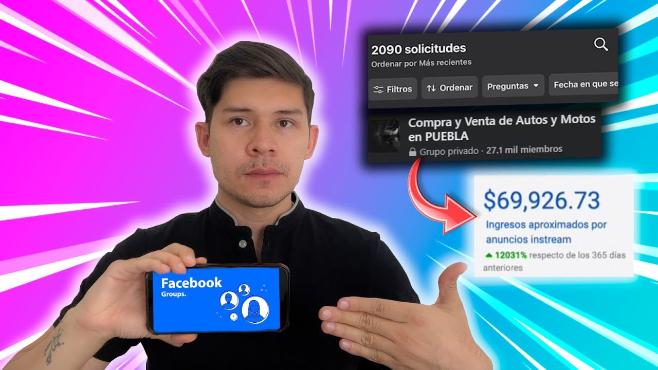 Haz crecer un GRUPO de FACEBOOK desde 0 para VIRALIZAR tus VIDEOS y GANAR mucho DINERO
