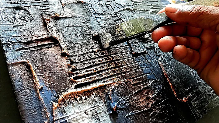 Mastering TEXTURED ABSTRACT Art On Canvas / ACRYLIC Painting Step By Step Techniques