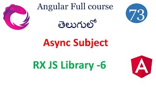 Async  subject in  angular | subjects in Angular| what are subjects in angular | |Angular tutorials