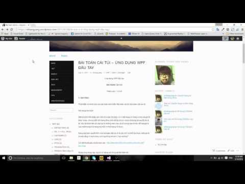 Video Bài toán cái túi (part1) - lập trình giao diện đơn... - youtube