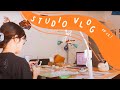 🎨 studio vlog ep. 12: standing desk, packing orders, & making backing cards