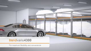 Klaus TrendVario 4300 - 3 levels parking system