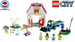 LEGO City 60346 Barn & Farm Animals Speed Build