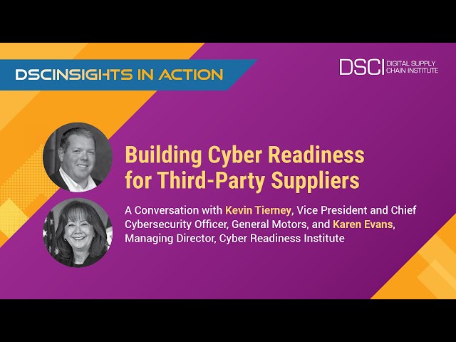 DSCInsights in Action: Building Cyber Readiness for Third-Party Suppliers