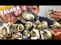 FRESH TALABA (OYSTER) MUKBANG WITH CHILLI OIL AND SPICY VINEGAR