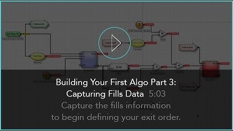 Building Your First Algo Part 3: Capturing Fills Data | Algo Futures Trading on the TT® Platform