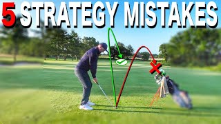 5 STRATEGY PLANS TO STOP BAD GOLF - SIMPLE GOLF TIPS