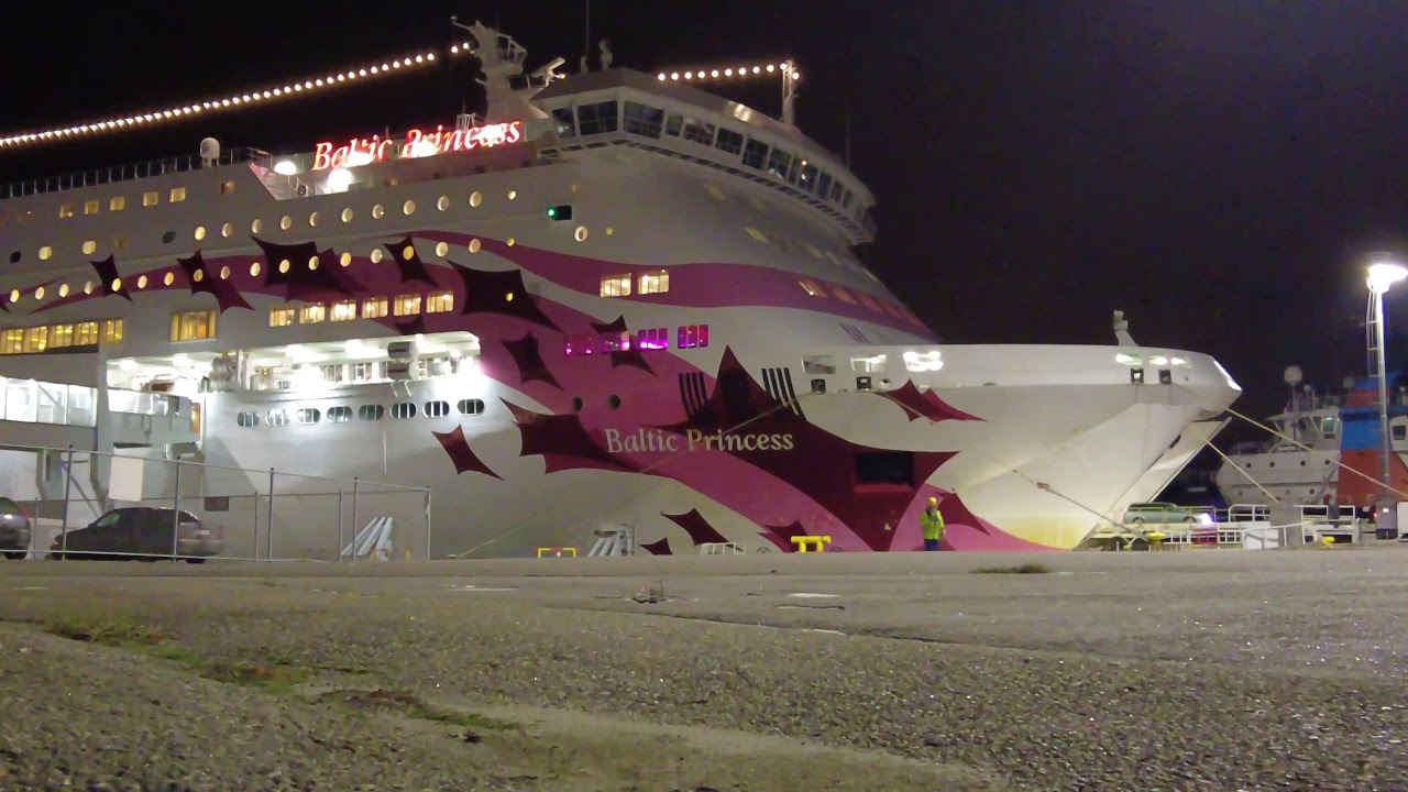 BALTIC PRINCESS arrival to Turku | BALTIC PRINCESS saapuu Turkuun