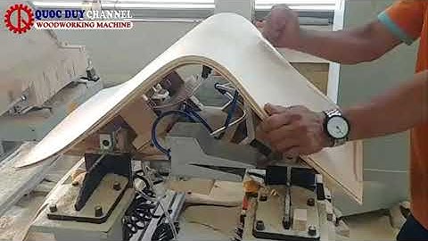 Máy cnc 5 trục gia công tựa ghế cong I Máy cnc 5 trục 4 trục dao #semac