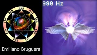 999Hz Angel Number Frequency Music, Solfeggio Frequencies by Emiliano Bruguera