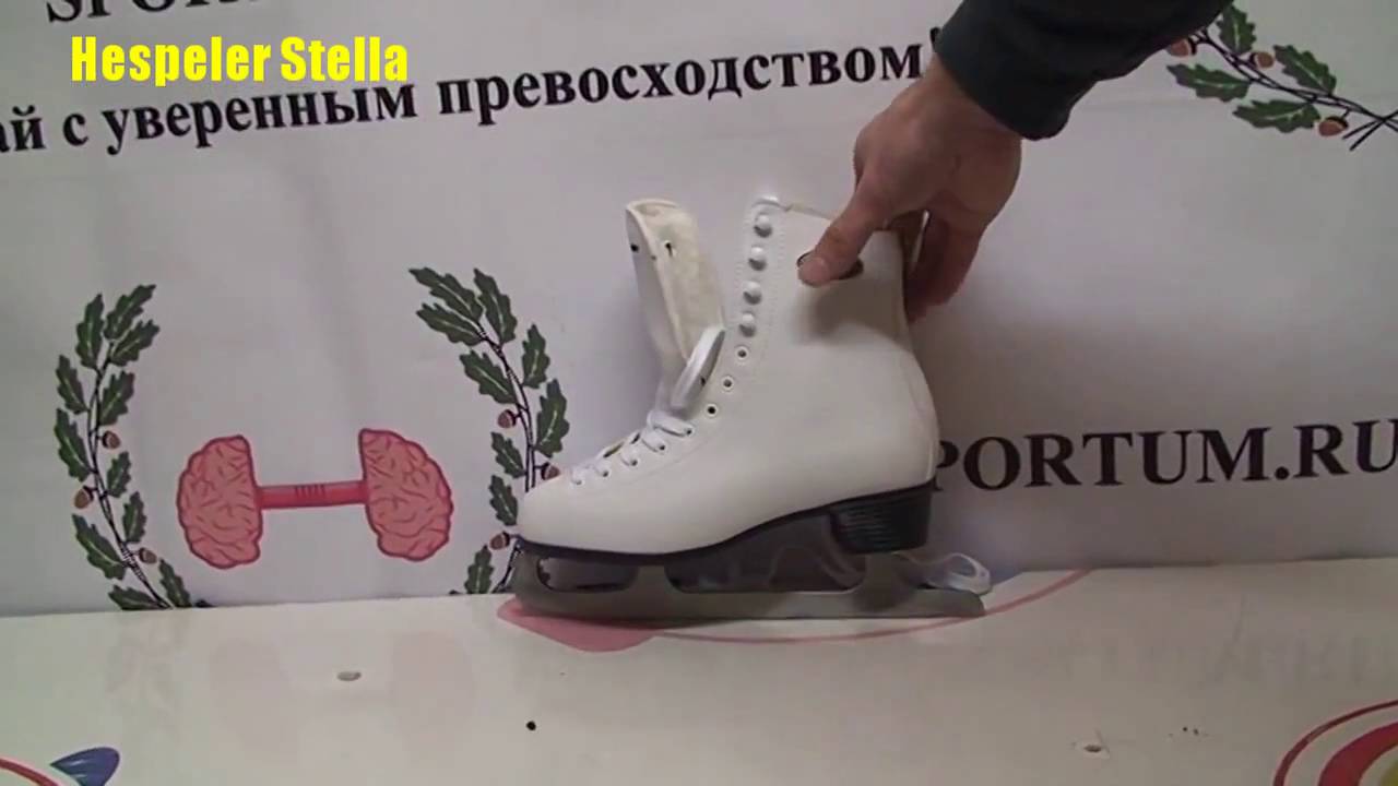 Обзор фигурных коньков Hespeler Stella/ Review ice skates Hespeler Stella YouTube