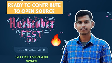 Get Ready for HacktoberFest 🔥 | Contribute to Open Source | Get FREE T-Shirt & Swags | #Opensource