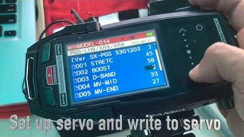 M17 Tips Multi Setting Gear Function for PGS Servos